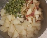 A picture of step 5 of میکرونی چاٹ.
