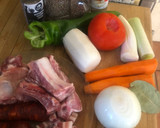 Foto del paso 1 de la receta: Lentejas con costillas y verduras