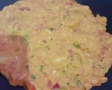 एगलेस वेज ऑमलेट(eggless veg omlette recepie in hindi) रेसिपी चरण 2 फोटो