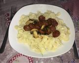Foto del paso 4 de la receta: Pasta con longaniza y champiñones