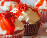 Foto del paso 6 de la receta: Cupcakes Red Velvet Halloween