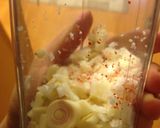 Hình bước làm 1 của món Bún chả