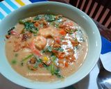 Foto langkah ke 4 dari resep Bubur Nestum Sehat Yummy.