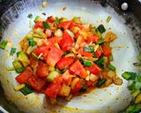 લીલી ડુંગળી ટામેટાંનું શાક(Lili dungli-tameta nu shak recipe in Gujarati) રેસીપી સ્ટેપ5ફોટો