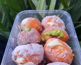 Foto langkah ke 18 dari resep Bomboloni Matcha, Coklat dan Vanilla ❤️❤️🍩.