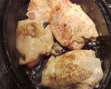 A picture of step 3 of Braised Chicken w/ Peppers.