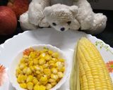 A picture of step 2 of SHEA MAIZE (Butter garlic corns).