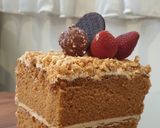 Foto langkah ke 6 dari resep Mocca Birthday Cake.