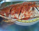 Foto del paso 4 de la receta: Pescado asado al carbón