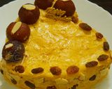 A picture of step 9 of Gulab Jamun Cake.