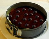 A picture of step 7 of Simply delicious Blueberry choecolate cake for the New Year.