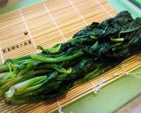 A picture of step 4 of Japanese-Style Spinach.