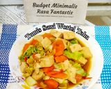 Foto langkah ke 3 dari resep Tumis Sawi Wortel Tahu.