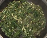 A picture of step 1 of Spinach with Chickpeas.