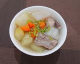 菜心籮蔔排骨湯(簡單料理)的食譜步驟7照片