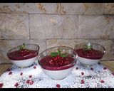 Une image de l'étape 10 de Recette italienne panna cotta à la grenade.