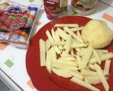 Foto del paso 1 de la receta: Salchipapas