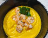 Foto del paso 10 de la receta: Crema de Calabaza con Langostinos Dorados en TM6