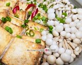 日式雙菇豆腐粉絲煲的食譜步驟2照片
