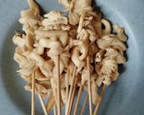 Foto langkah ke 1 dari resep Sate Jamur Bumbu Kacang.