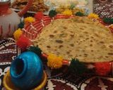 A picture of step 6 of Sindhi_koki_mani (Roti) Sindhi_Chana_masla  Sindhi_pakora.