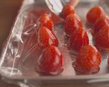 Christmas Strawberry and White Chocolate Mousse CakeRecipe video recipe step 23 photo