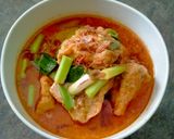 Foto langkah ke 5 dari resep Gulai Tahu Praktis.