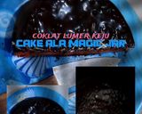 Foto langkah ke 7 dari resep Cake Coklat lumer Magic com.