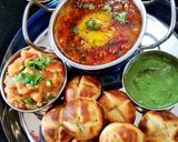 A picture of step 9 of Dal Baati.