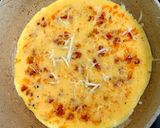 A picture of step 3 of My Breakfast Chorizo Onion & Cheese Omelette.