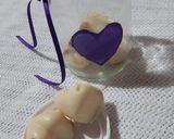 Foto del paso 6 de la receta: Bombones de chocolate blanco con corazón de dulce de leche🍫🍫