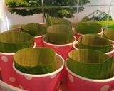 Gambar langkah 3 resipi Lemang Cawan.