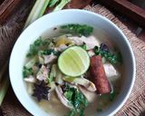 Gambar langkah 3 resipi Sup Ayam Ekspress.