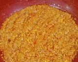 A picture of step 3 of Mutton Keema.