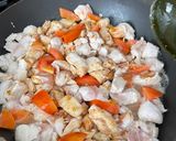 A picture of step 5 of Chinese-Filipino Tomato Chicken (Kamatis Kway).