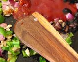 A picture of step 3 of Raw Banana Manchurian.
