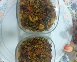 A picture of step 5 of Mix vegetable Red poha.