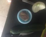 Foto del paso 1 de la receta: Calabacín y tofu a la barbacoa