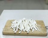 Hình bước làm 1 của món Bánh canh cá bột xắt