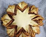 A picture of step 9 of Nutella star bread.