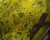 A picture of step 4 of Boondi Wali Kadhi.