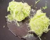 A picture of step 4 of Tricolour barfi.
