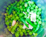 A picture of step 2 of Green peas idli.