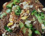 Gambar langkah 4 resipi Suun Goreng Simple.