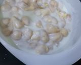 A picture of step 3 of Namkeen Dahi Phulki😇.