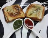 Cheesy Masala Potato Stuffed Grilled Sandwich recipe step 2 photo