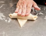 Vajas croissant recept fázis 9 fotója