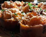 Foto del paso 4 de la receta Boniato relleno de salmón ahumado