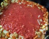 Foto del paso 3 de la receta: Albóndigas con salsa de tomate y pasta corta