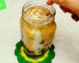 A picture of step 6 of Vegan Caramel Pearl Milk Green Tea.